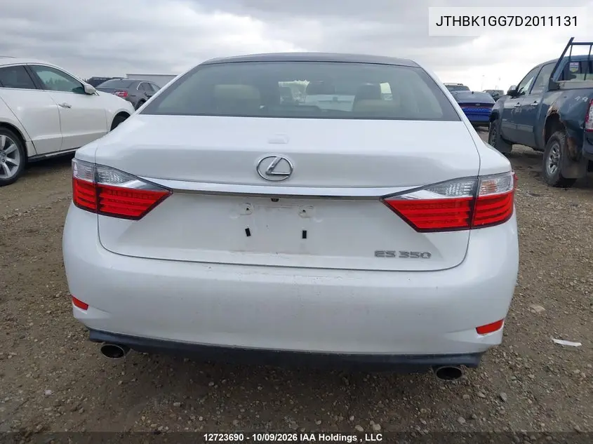 2013 LEXUS ES VIN JTHBK1GG7D2011131 — фото 16