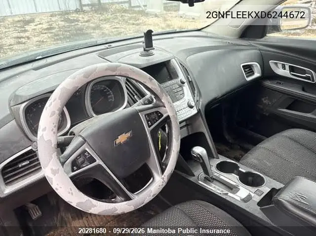 2013 CHEVROLET EQUINOX VIN 2GNFLEEKXD6244672 — фото 5