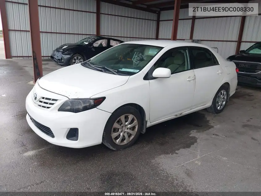 2013 TOYOTA COROLLA VIN 2T1BU4EE9DC008330 — фото 2
