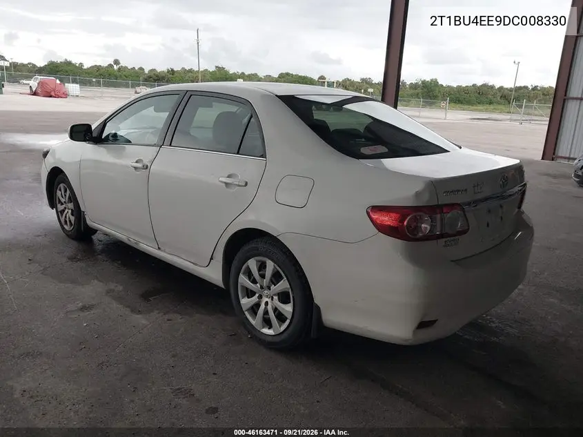 2013 TOYOTA COROLLA VIN 2T1BU4EE9DC008330 — фото 3
