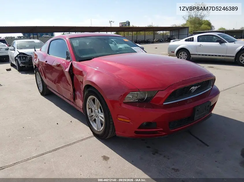 FORD MUSTANG 2013, VIN 1ZVBP8AM7D5246389