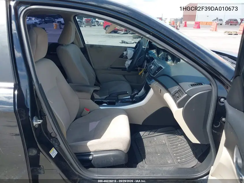 2013 HONDA ACCORD VIN 1HGCR2F39DA010673 — фото 5