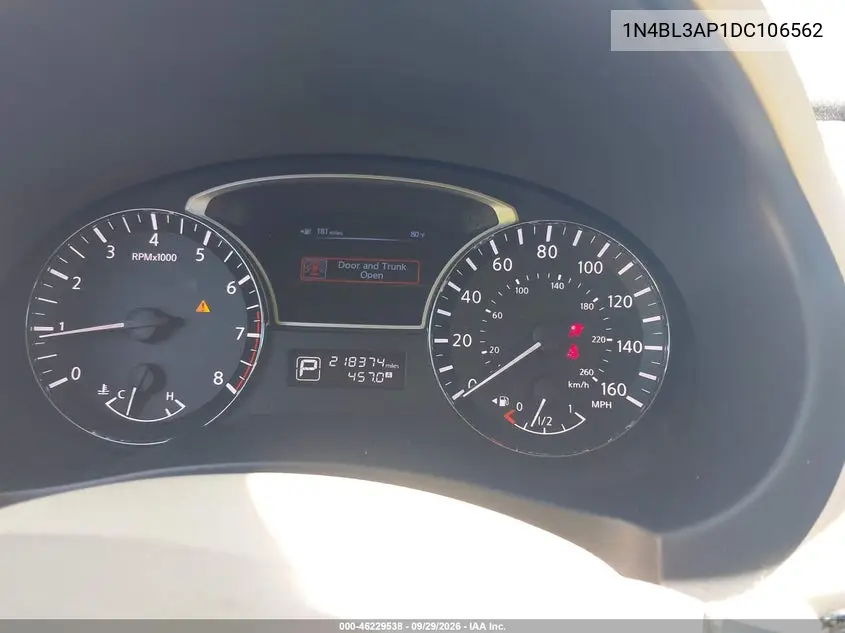 2013 NISSAN ALTIMA VIN 1N4BL3AP1DC106562 — фото 7