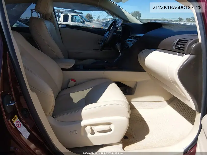 2013 LEXUS RX VIN 2T2ZK1BA6DC127128 — фото 5