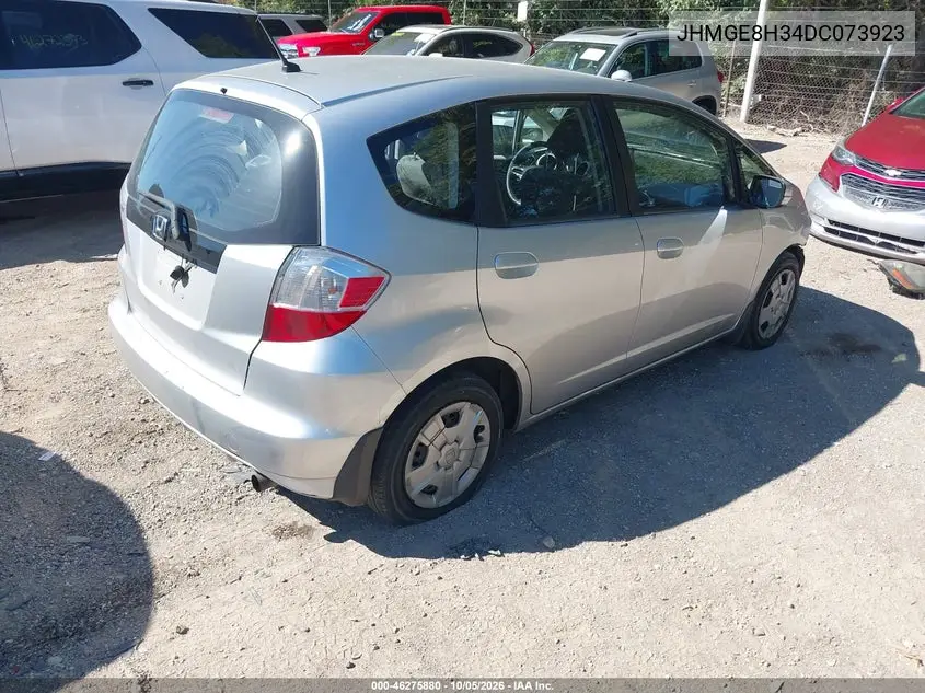 2013 HONDA FIT VIN JHMGE8H34DC073923 — фото 4