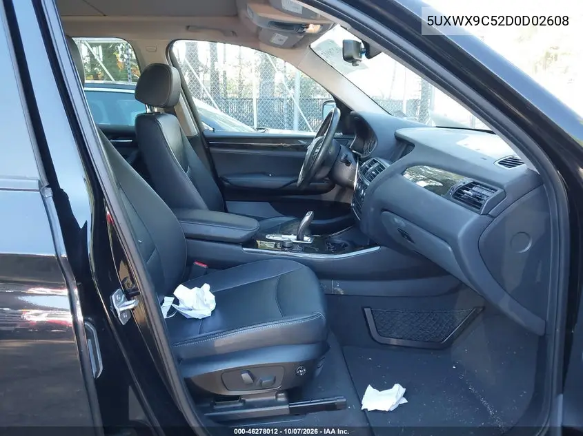 2013 BMW X3 VIN 5UXWX9C52D0D02608 — фото 5