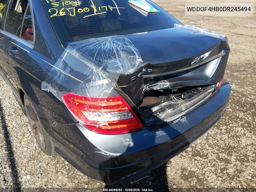 2013 MERCEDES C-KLASSE VIN WDDGF4HB0DR245494 — фото 6
