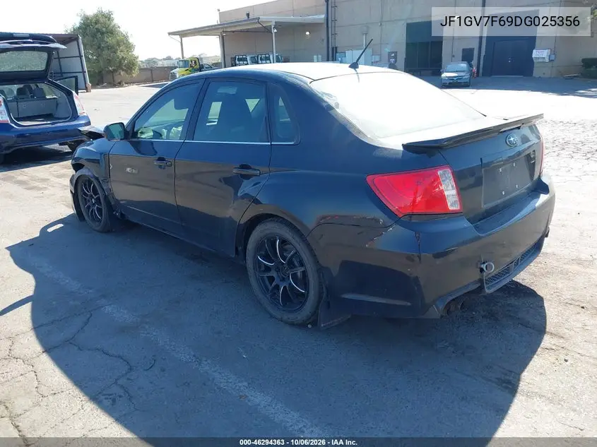 2013 SUBARU IMPREZA VIN JF1GV7F69DG025356 — фото 3