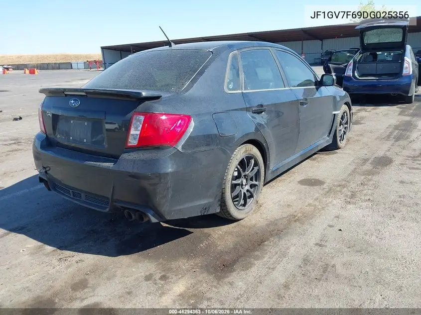 2013 SUBARU IMPREZA VIN JF1GV7F69DG025356 — фото 4