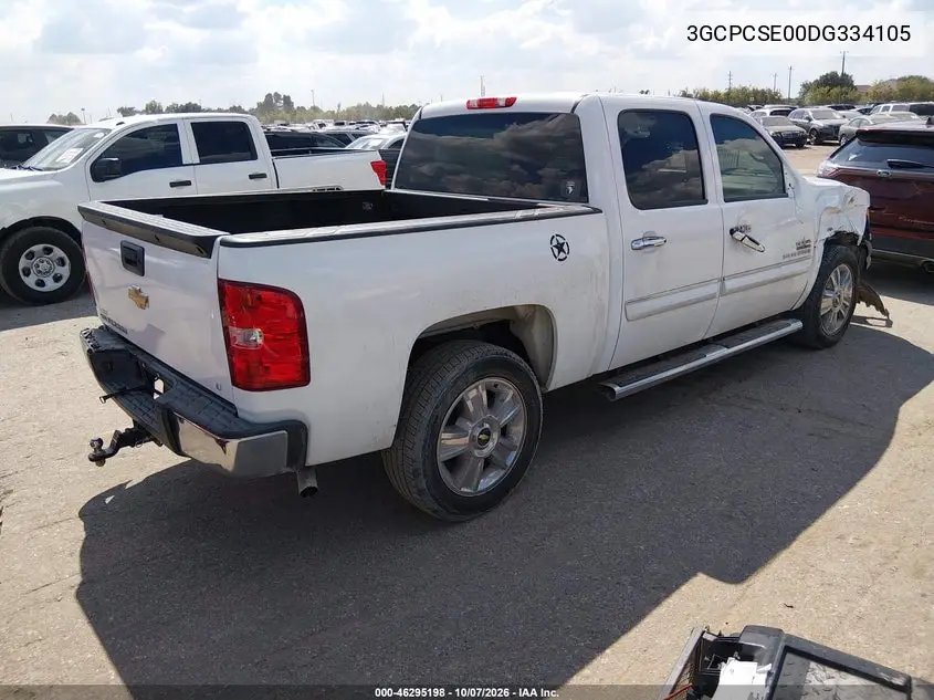 2013 CHEVROLET SILVERADO VIN 3GCPCSE00DG334105 — фото 4