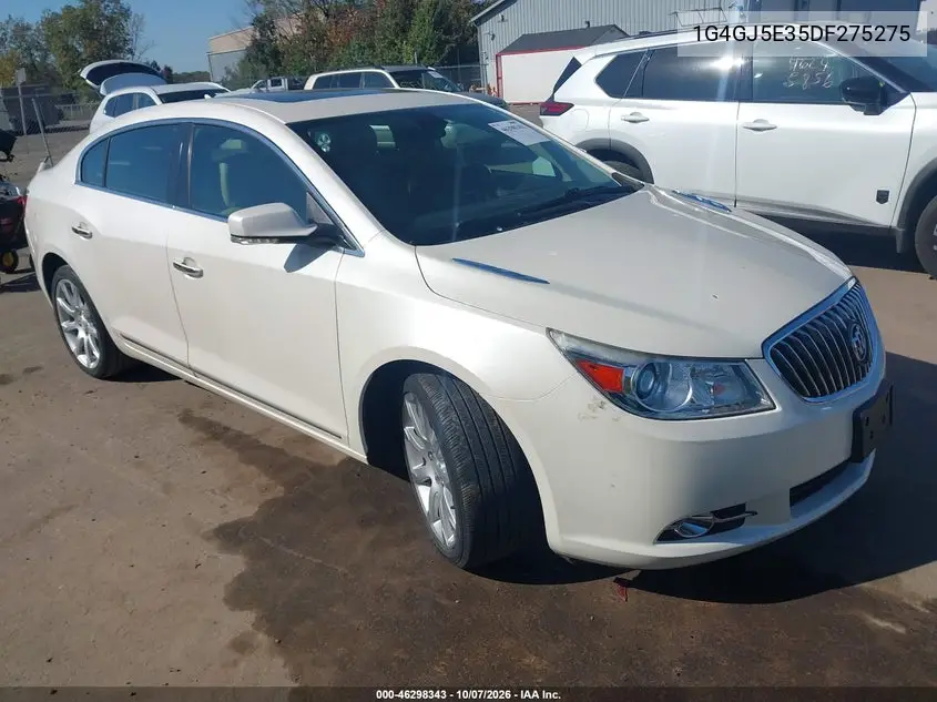 BUICK LACROSSE 2013, VIN 1G4GJ5E35DF275275