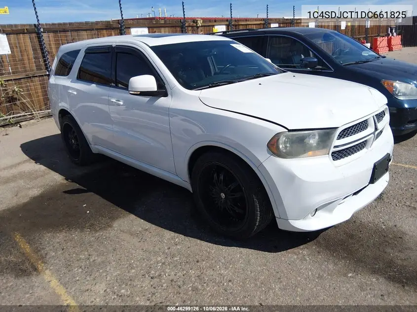 DODGE DURANGO 2013, VIN 1C4SDJCT1DC661825