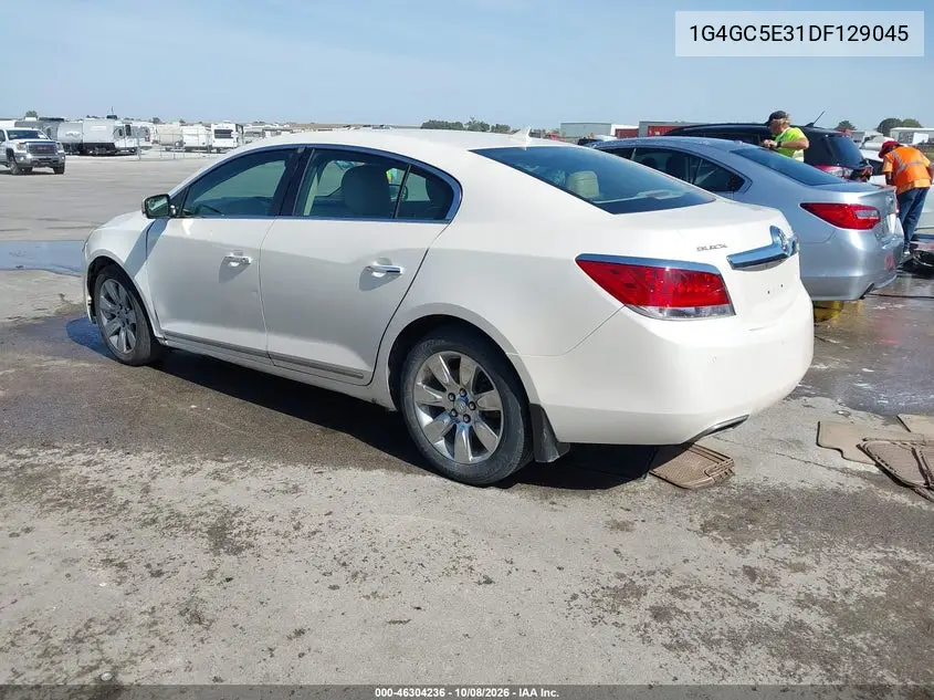 2013 BUICK LACROSSE VIN 1G4GC5E31DF129045 — фото 3