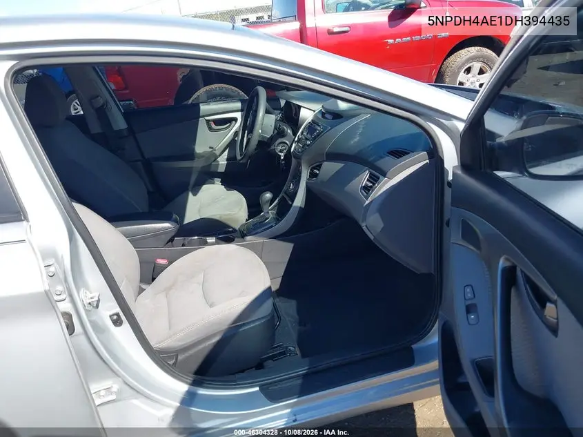 2013 HYUNDAI ELANTRA VIN 5NPDH4AE1DH394435 — фото 5