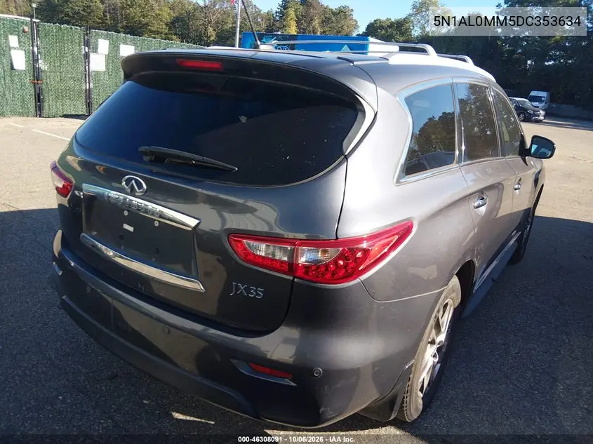 2013 INFINITI JX VIN 5N1AL0MM5DC353634 — фото 4