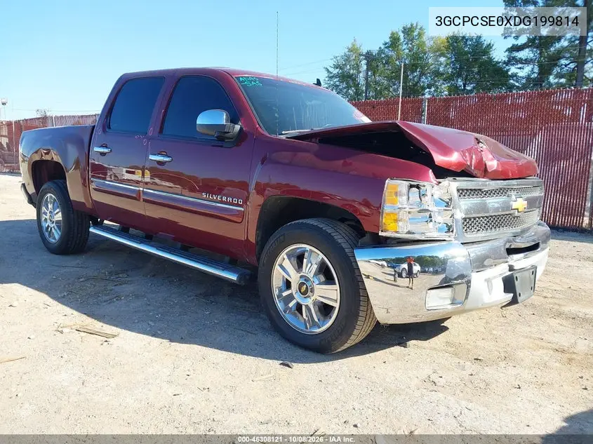 CHEVROLET SILVERADO 2013, VIN 3GCPCSE0XDG199814