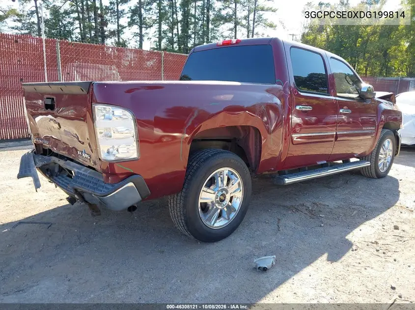 2013 CHEVROLET SILVERADO VIN 3GCPCSE0XDG199814 — фото 4