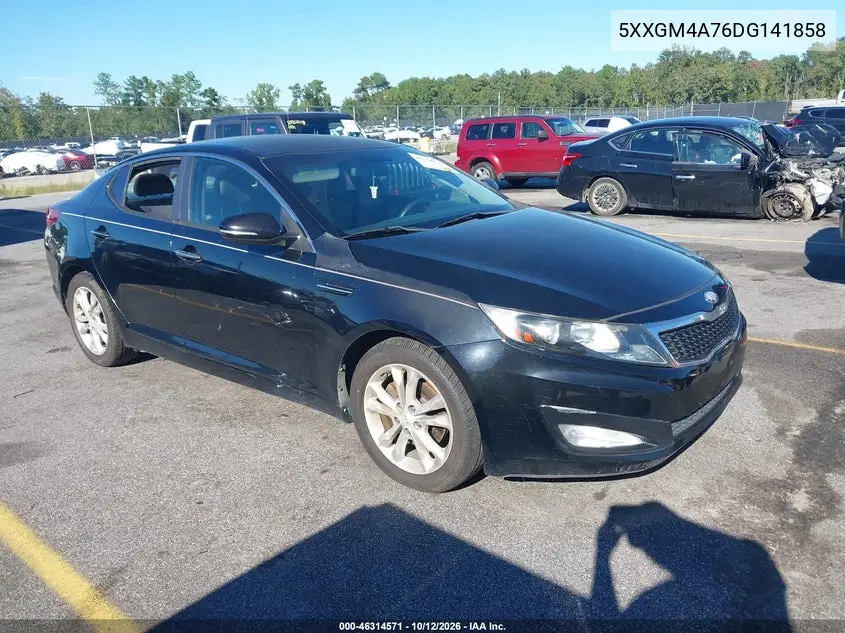 KIA OPTIMA 2013, VIN 5XXGM4A76DG141858