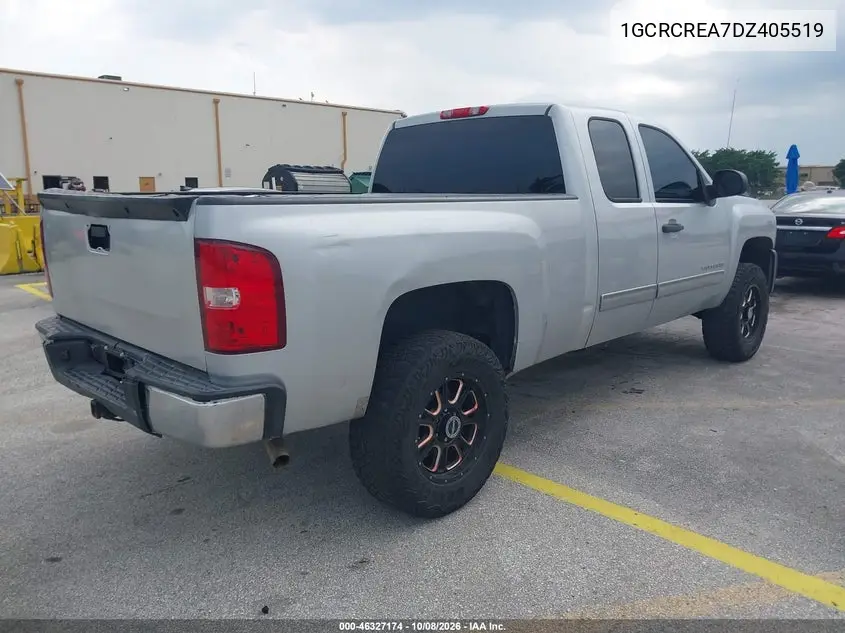 2013 CHEVROLET SILVERADO VIN 1GCRCREA7DZ405519 — фото 4