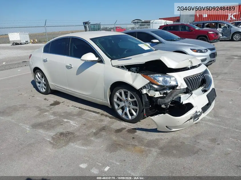 BUICK REGAL 2013, VIN 2G4GV5GV5D9248489