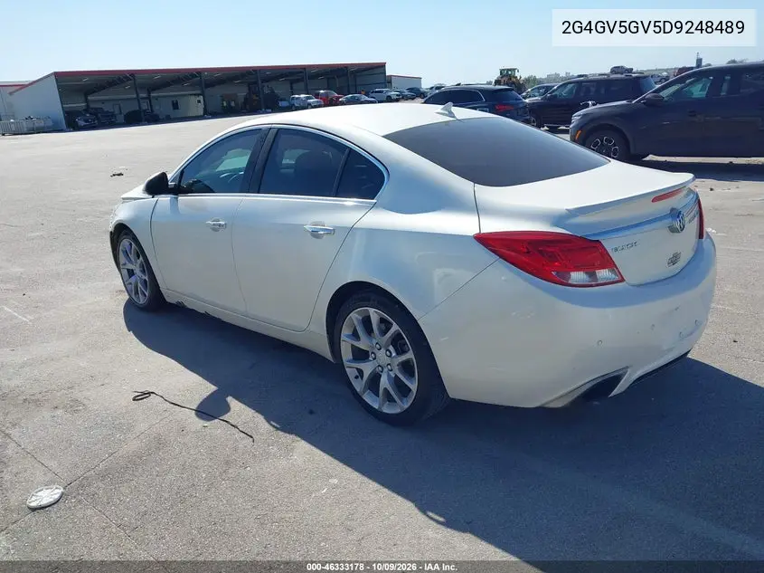 2013 BUICK REGAL VIN 2G4GV5GV5D9248489 — фото 3