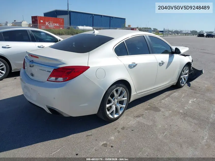 2013 BUICK REGAL VIN 2G4GV5GV5D9248489 — фото 4