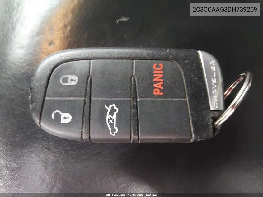 2013 CHRYSLER 300 VIN 2C3CCAAG3DH739259 — фото 12