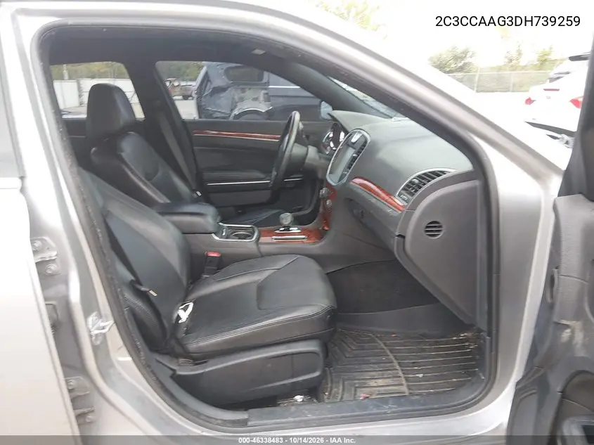 2013 CHRYSLER 300 VIN 2C3CCAAG3DH739259 — фото 6
