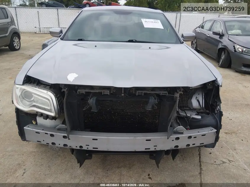 2013 CHRYSLER 300 VIN 2C3CCAAG3DH739259 — фото 7