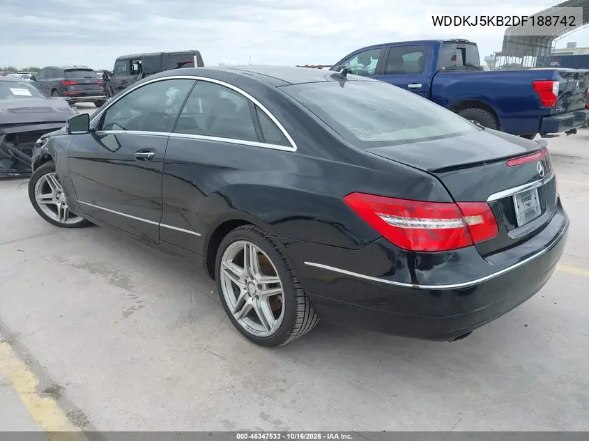 2013 MERCEDES E-KLASSE VIN WDDKJ5KB2DF188742 — фото 3