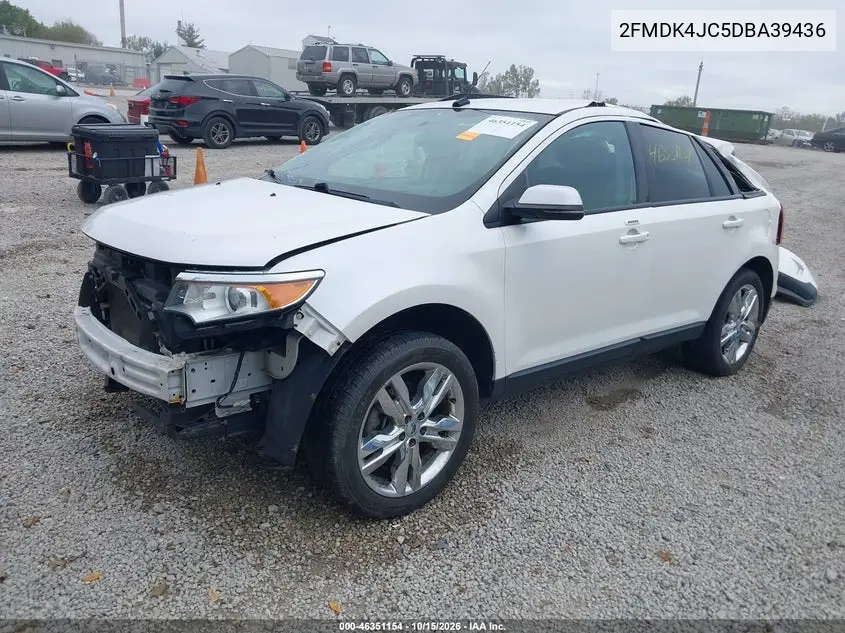 2013 FORD EDGE VIN 2FMDK4JC5DBA39436 — фото 2