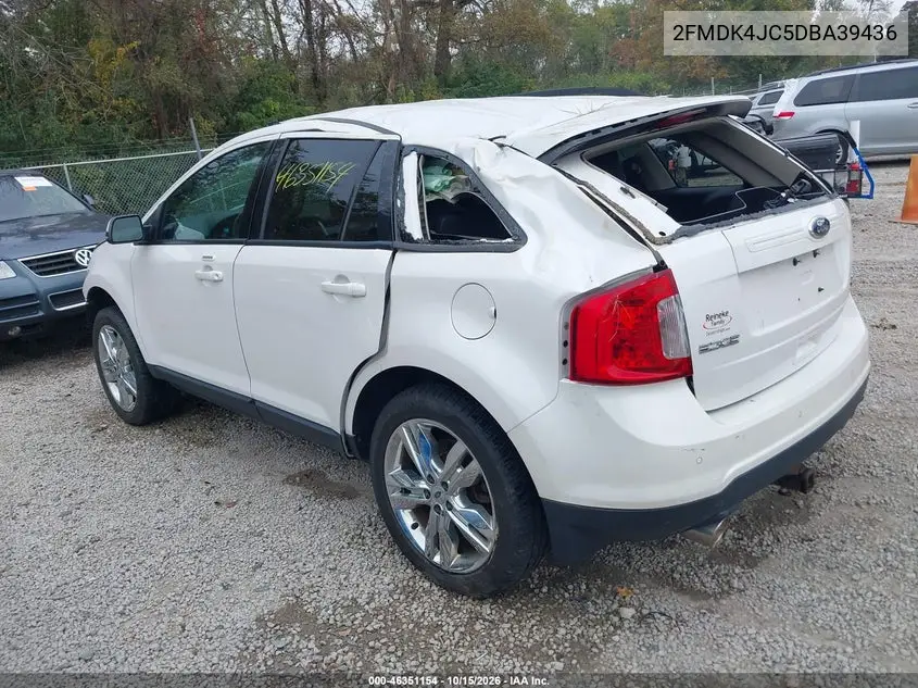 2013 FORD EDGE VIN 2FMDK4JC5DBA39436 — фото 3