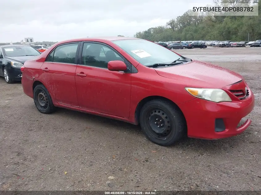 TOYOTA COROLLA 2013, VIN 5YFBU4EE4DP088782