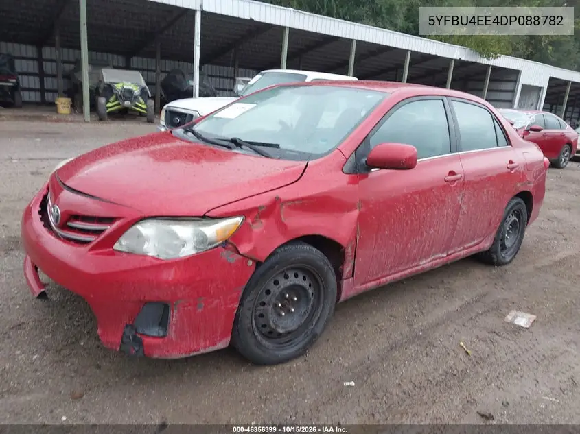 2013 TOYOTA COROLLA VIN 5YFBU4EE4DP088782 — фото 2