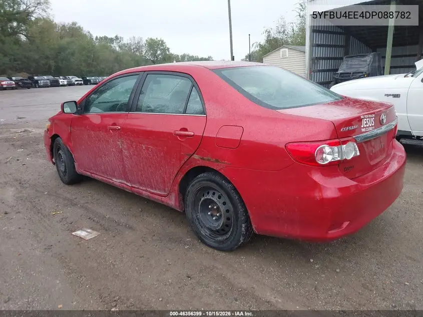 2013 TOYOTA COROLLA VIN 5YFBU4EE4DP088782 — фото 3