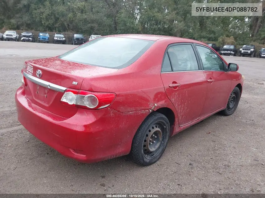 2013 TOYOTA COROLLA VIN 5YFBU4EE4DP088782 — фото 4