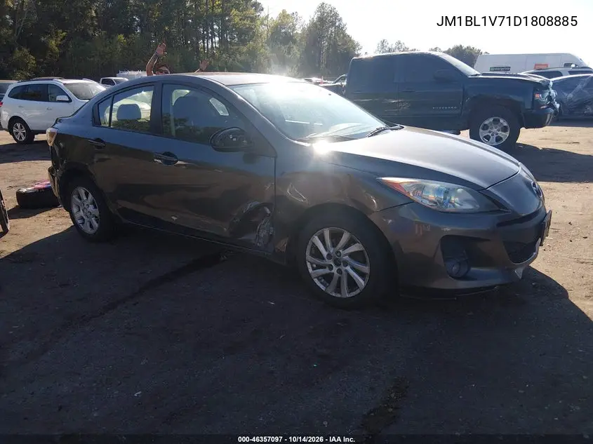 MAZDA 3 2013, VIN JM1BL1V71D1808885