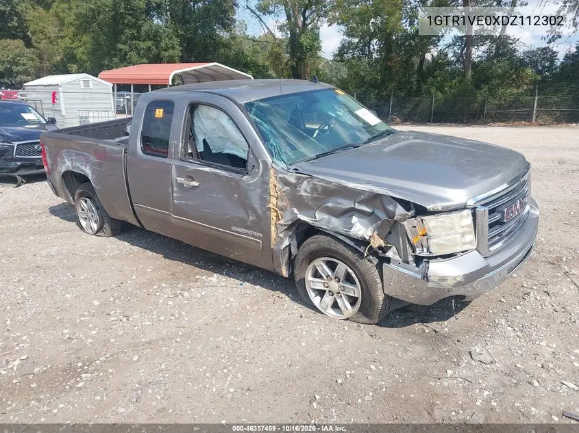 GMC SIERRA 2013, VIN 1GTR1VE0XDZ112302