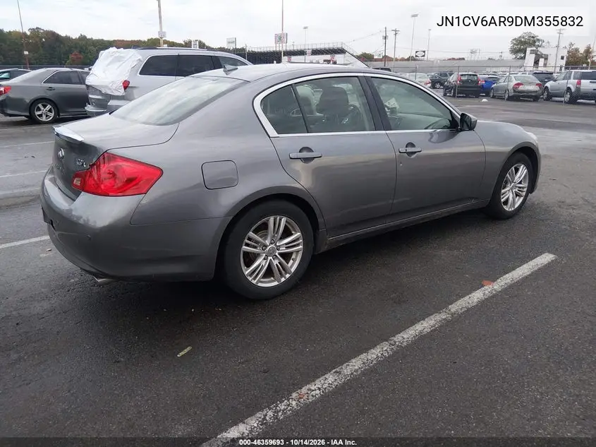 2013 INFINITI G VIN JN1CV6AR9DM355832 — фото 4
