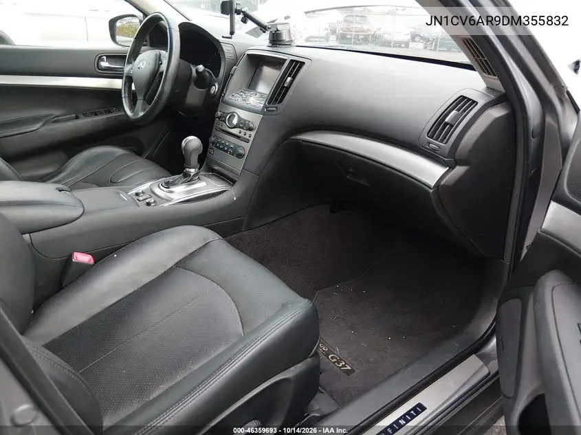 2013 INFINITI G VIN JN1CV6AR9DM355832 — фото 5