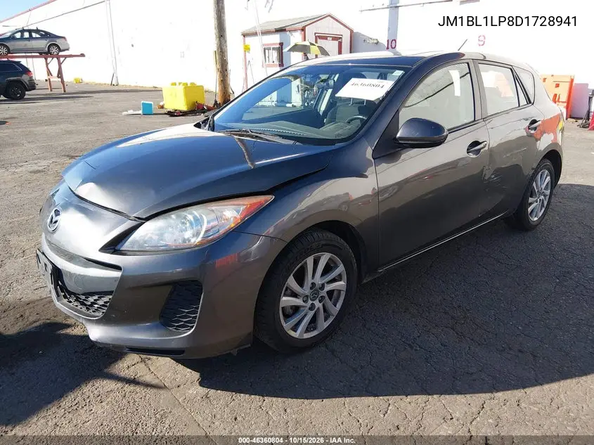 2013 MAZDA 3 VIN JM1BL1LP8D1728941 — фото 2