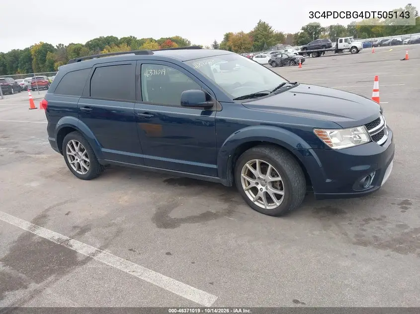 DODGE JOURNEY 2013, VIN 3C4PDCBG4DT505143