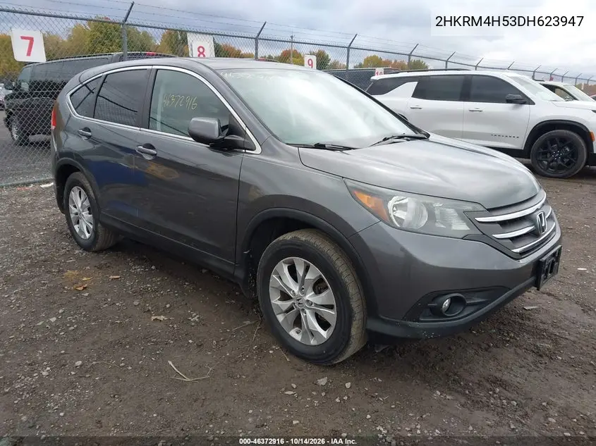 HONDA CR-V 2013, VIN 2HKRM4H53DH623947