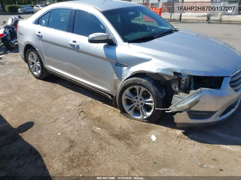 FORD TAURUS 2013, VIN 1FAHP2H87DG137007