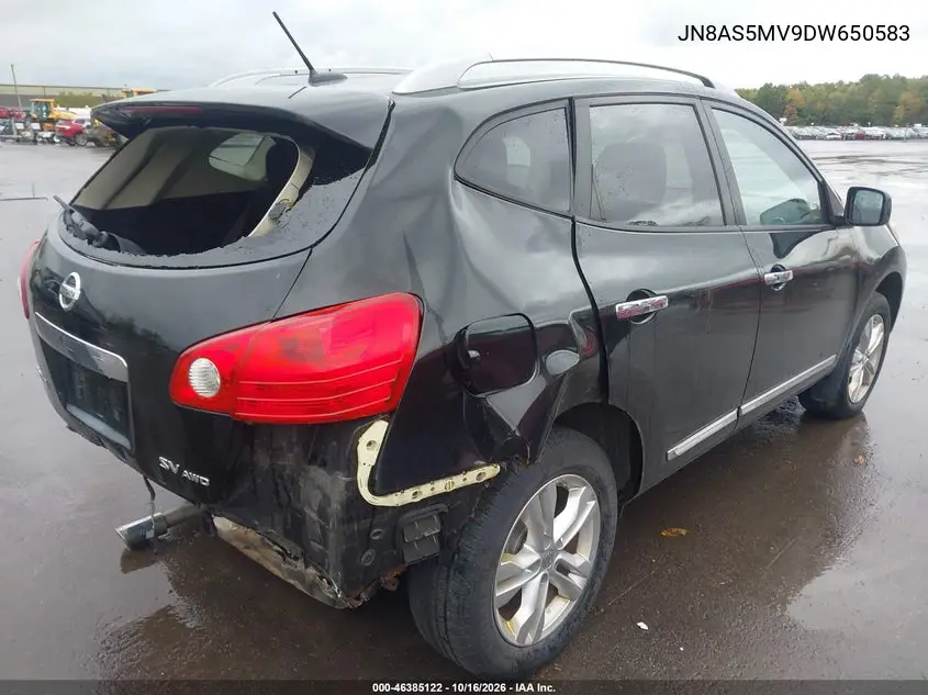 2013 NISSAN ROGUE VIN JN8AS5MV9DW650583 — фото 4