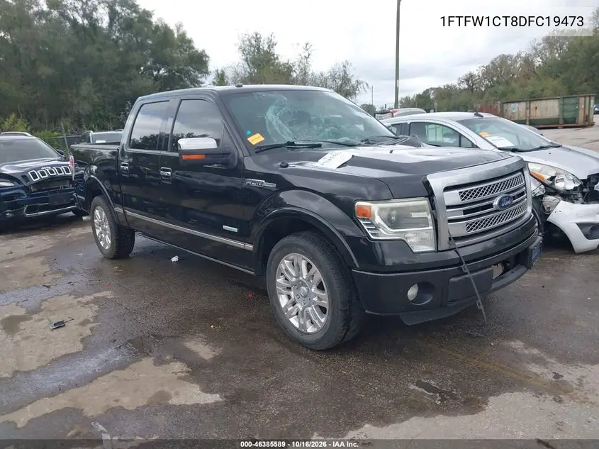 FORD F-150 2013, VIN 1FTFW1CT8DFC19473