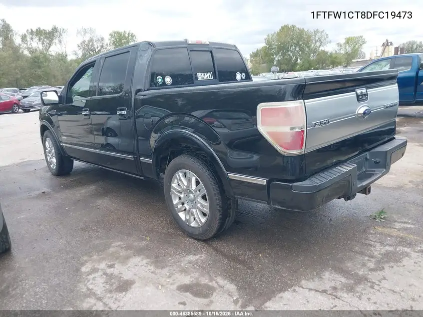 2013 FORD F-150 VIN 1FTFW1CT8DFC19473 — фото 3