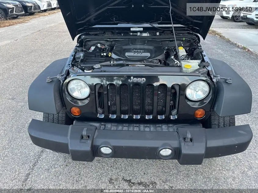 2013 JEEP WRANGLER VIN 1C4BJWDG5DL589860 — фото 10