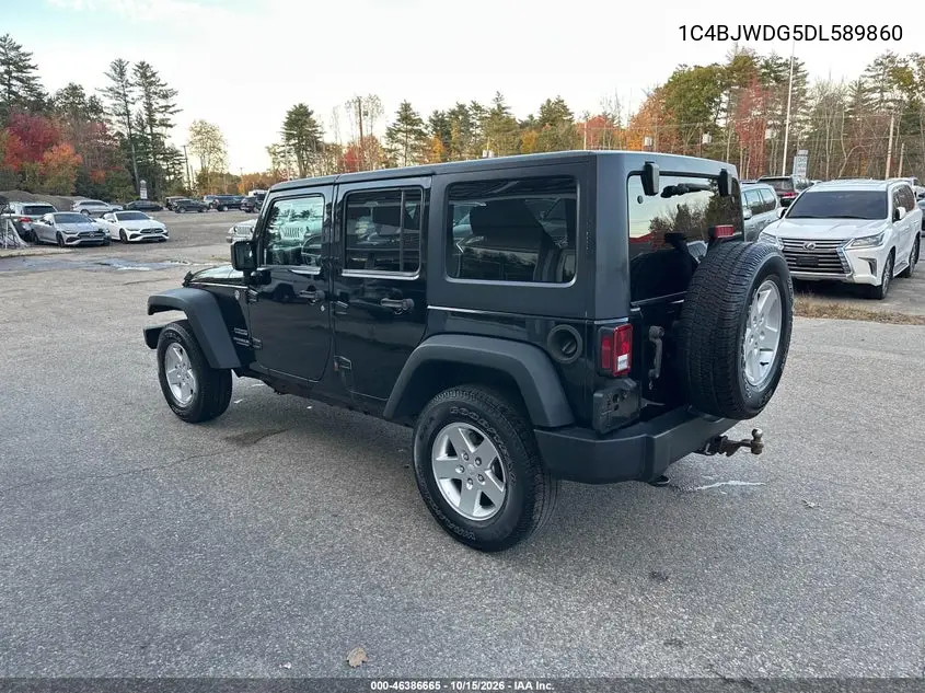 2013 JEEP WRANGLER VIN 1C4BJWDG5DL589860 — фото 3