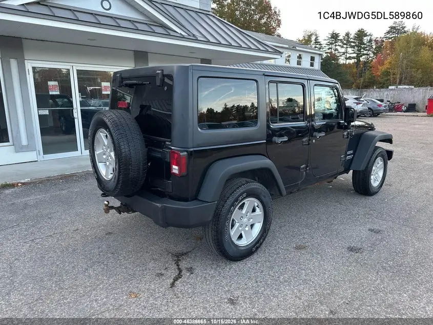 2013 JEEP WRANGLER VIN 1C4BJWDG5DL589860 — фото 4